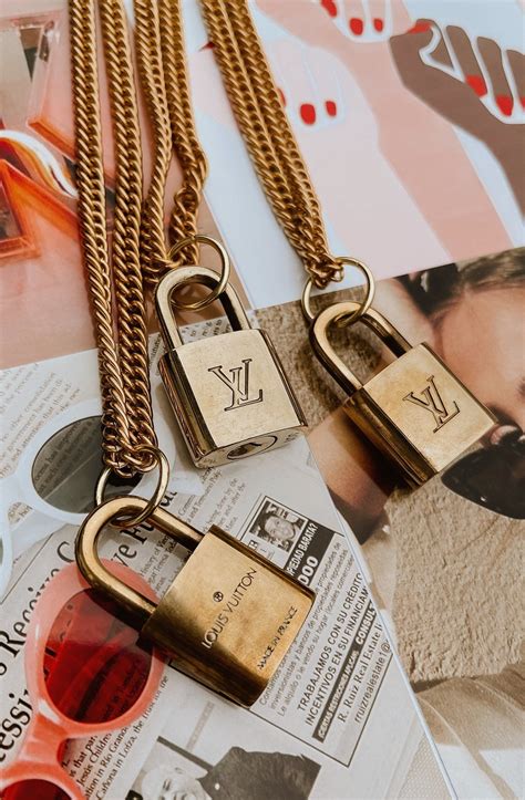 louis vuitton padlock necklace cheap|louis vuitton lock necklace vintage.